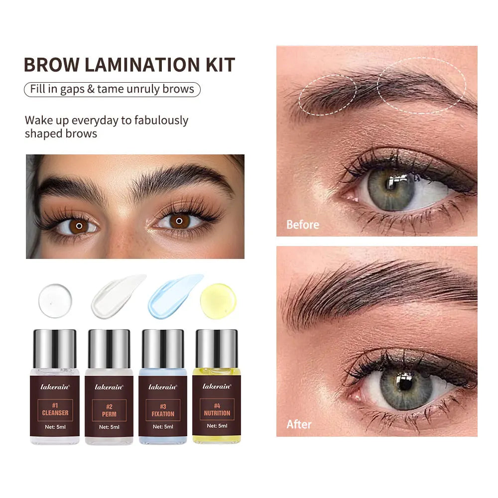 Professional Semi-Permanent Eyebrow Lamination Lifting Kit - 2