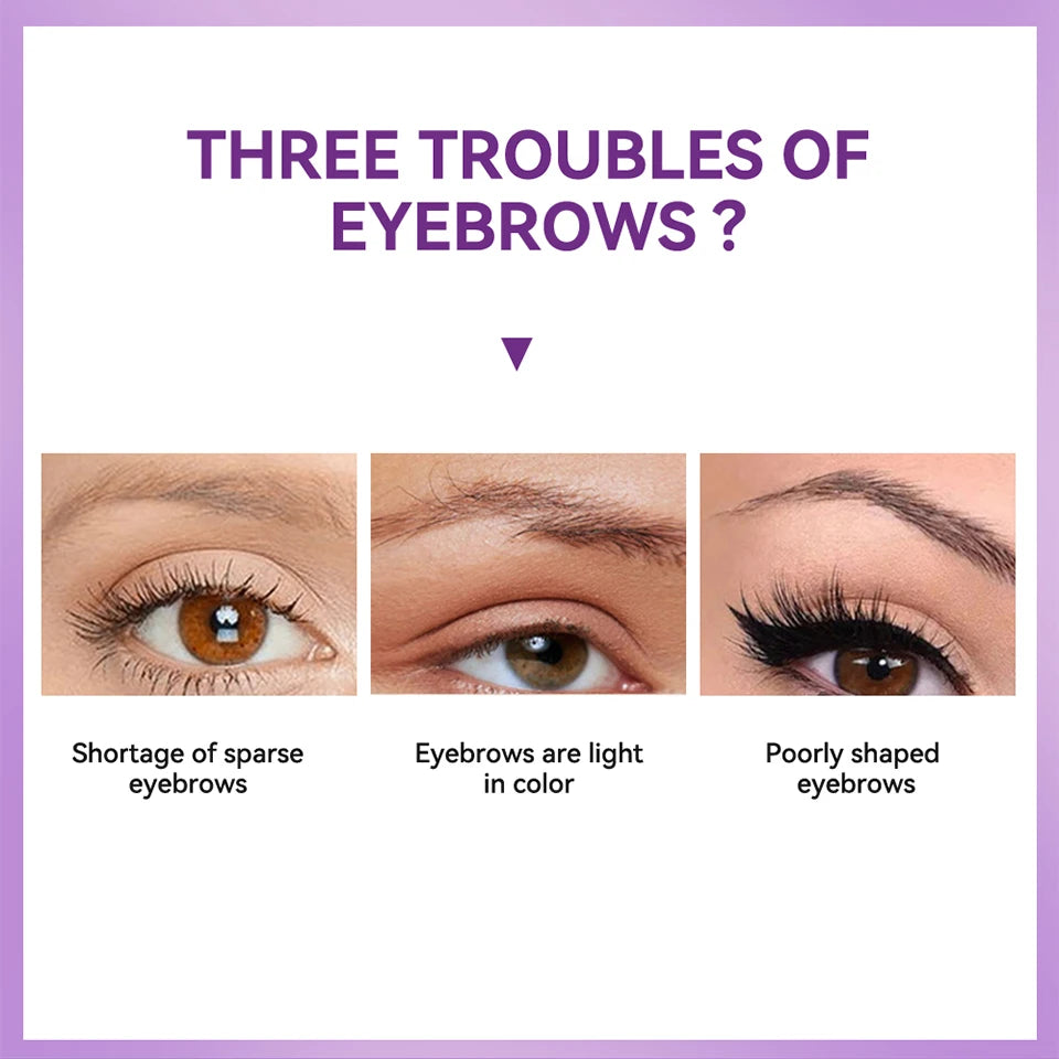 Waterproof Peel-Off Eyebrow Tint Gel for Long-Lasting Brows - 8