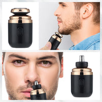Portable Mini Electric Shaver and Nose Hair Trimmer