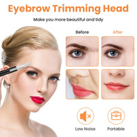 Portable Electric Eyebrow and Facial Hair Precision Trimmer