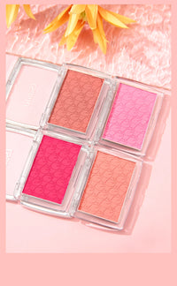 3D Embossed Powder Blush Palette for Radiant Cheeks
