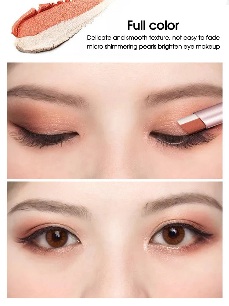 Waterproof Dual-Color Gradient Eyeshadow Stick - 5