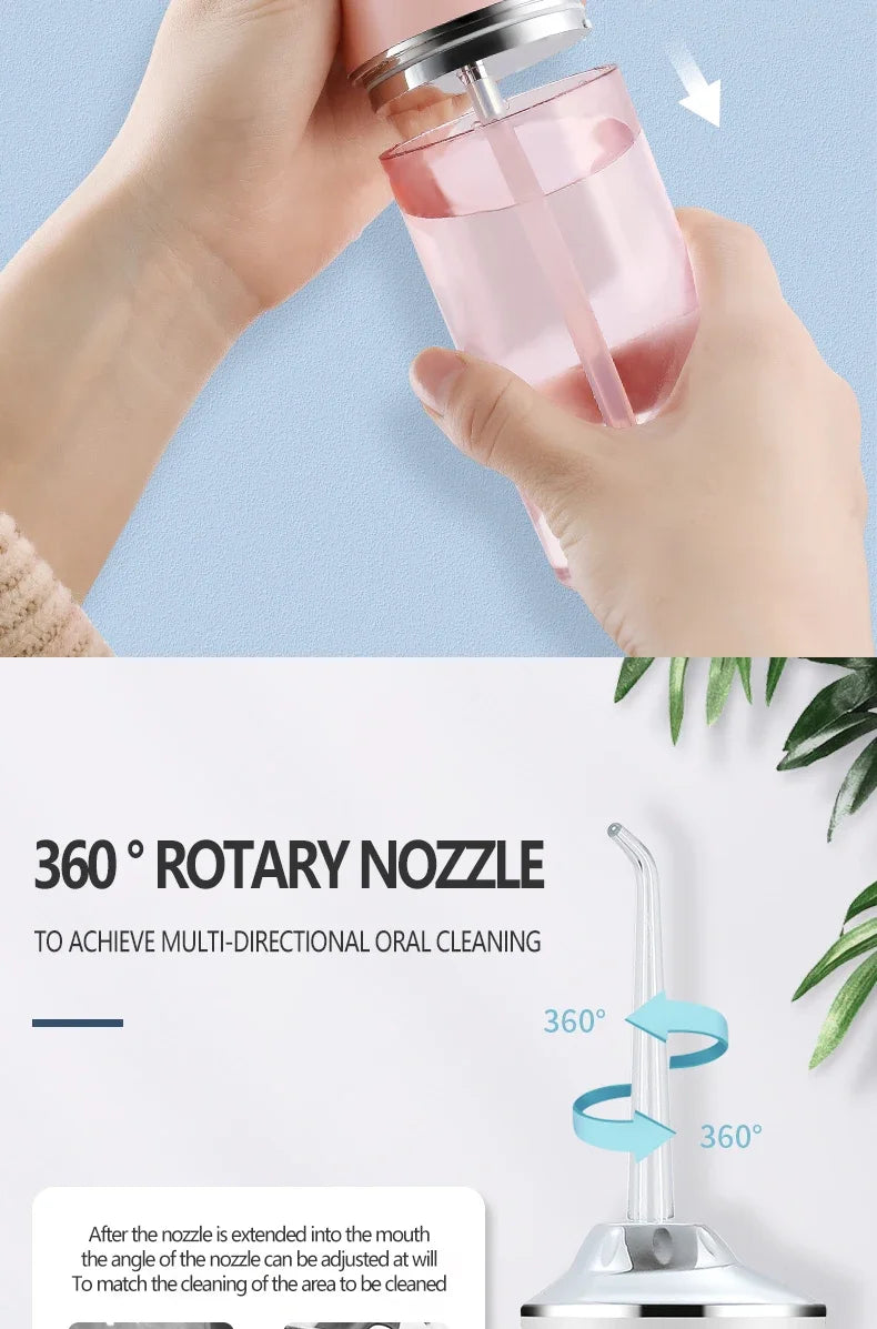 Portable Electric Water Flosser for Deep Teeth Cleaning - 12
