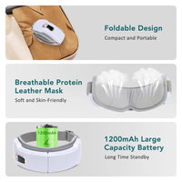 Smart Heated Eye Massager for Fatigue Relief
