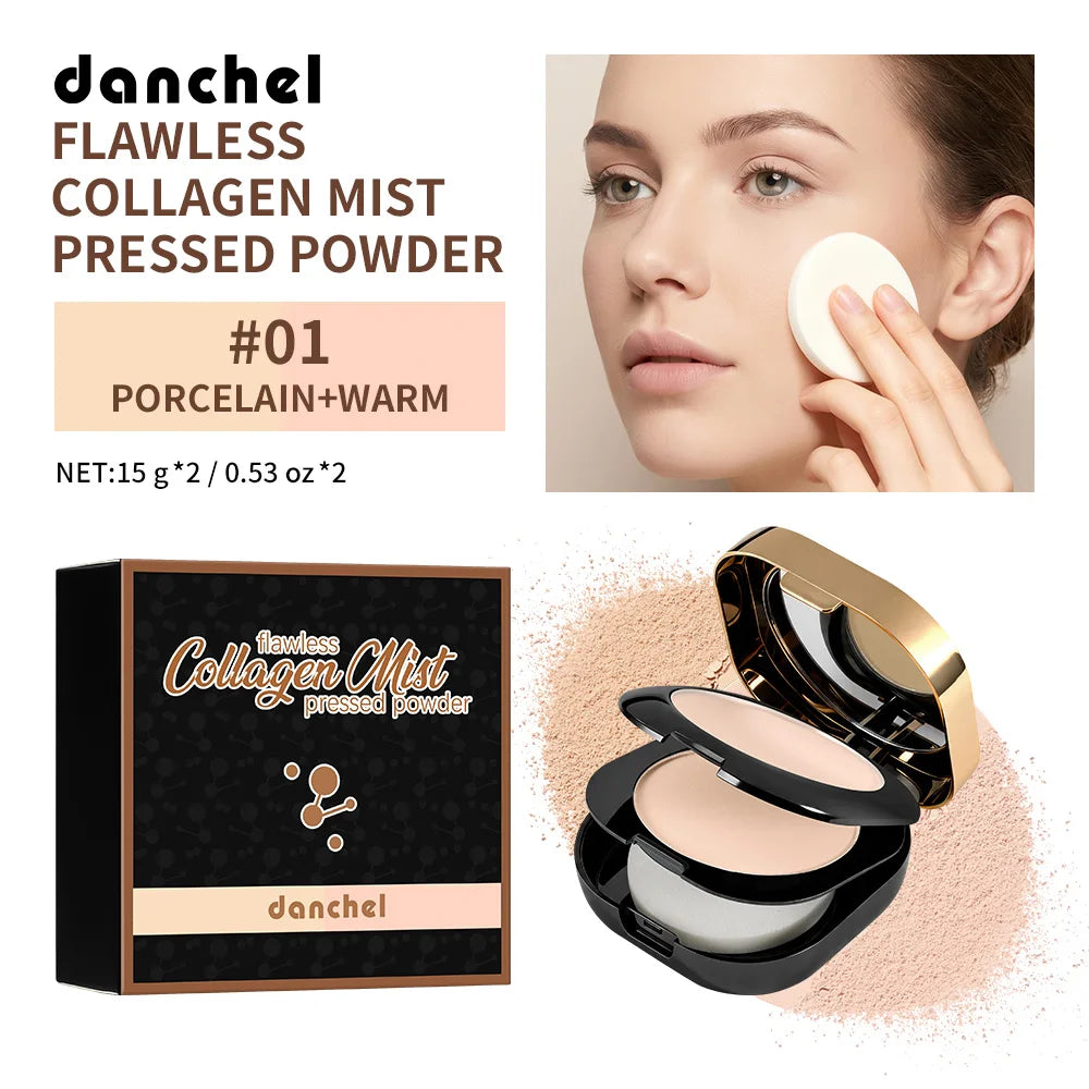 Double Layer Matte Setting Powder for Flawless Makeup - 22