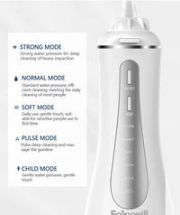 Portable Cordless Water Flosser for Deep Teeth Cleaning