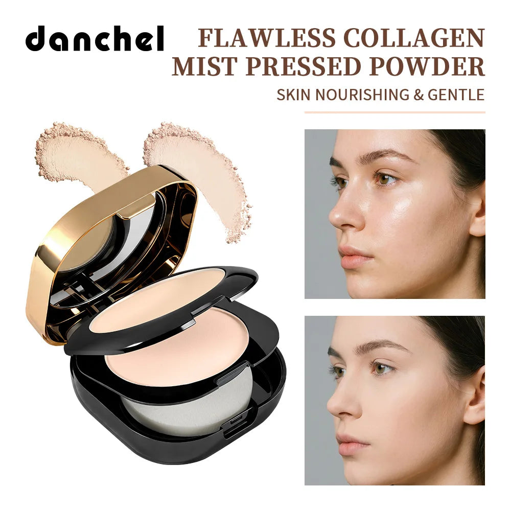 Double Layer Matte Setting Powder for Flawless Makeup - 1