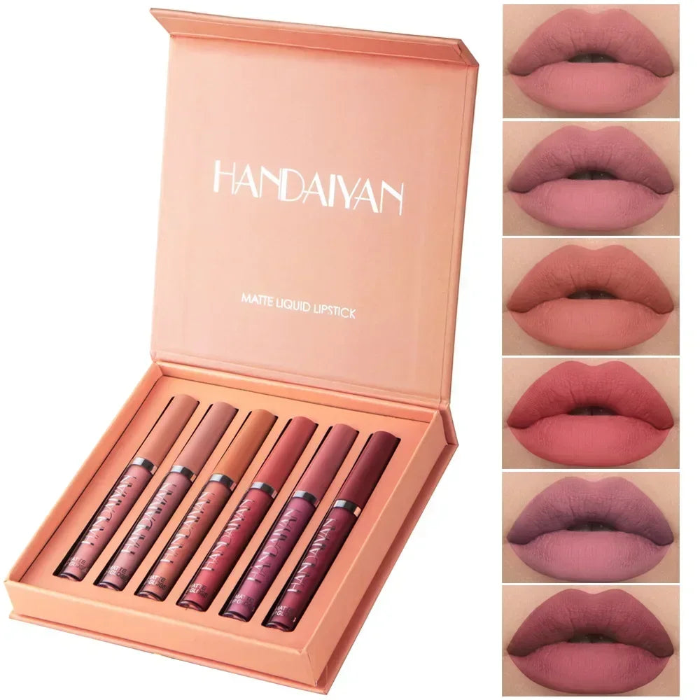 10-Piece Matte Liquid Lipstick Set - 19