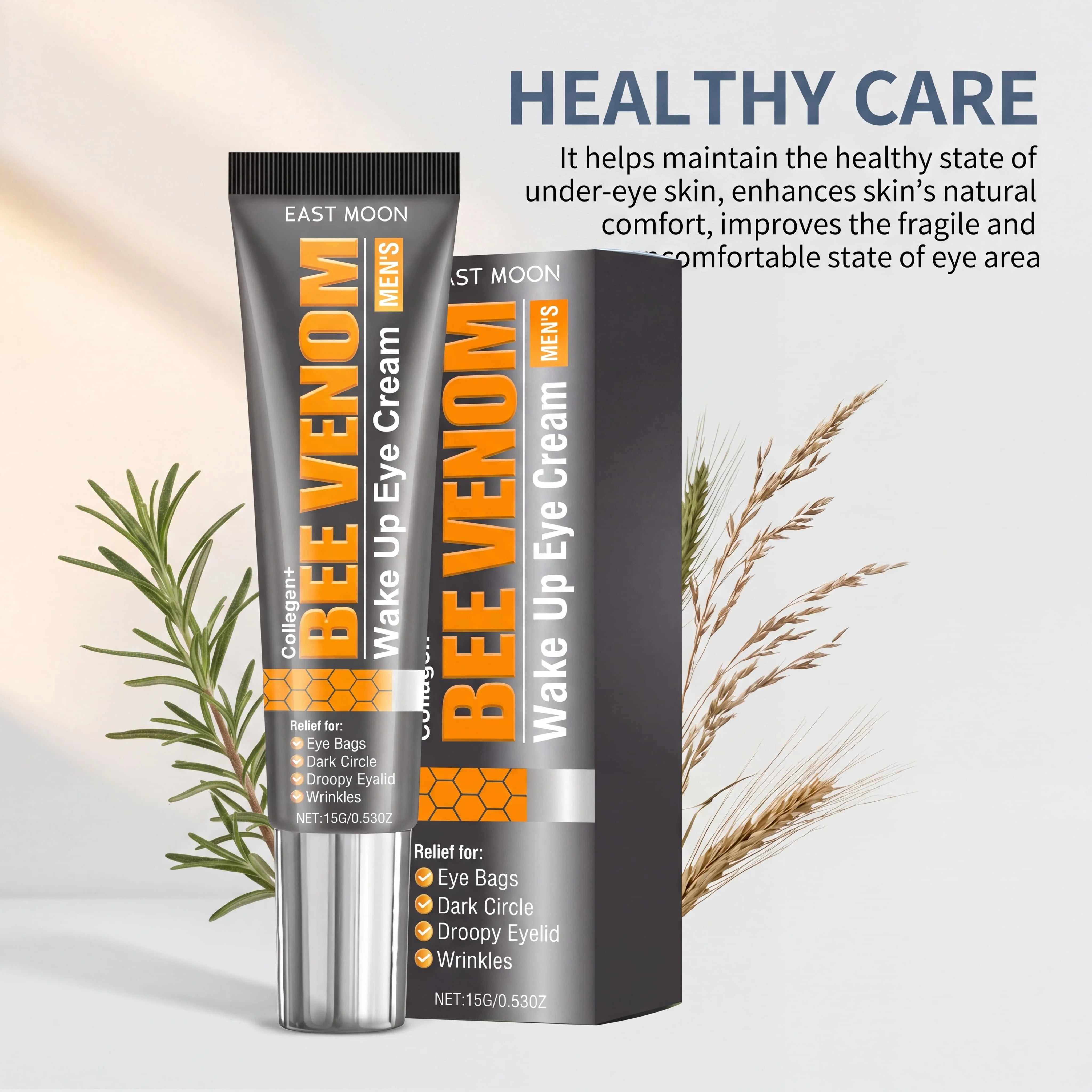 Bee Venom Collagen Eye Cream for Dark Circles and Puffiness - 9
