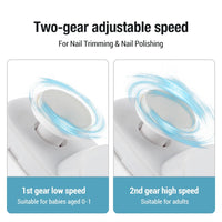 Electric Automatic Nail Trimmer and Polisher for Safe Grooming