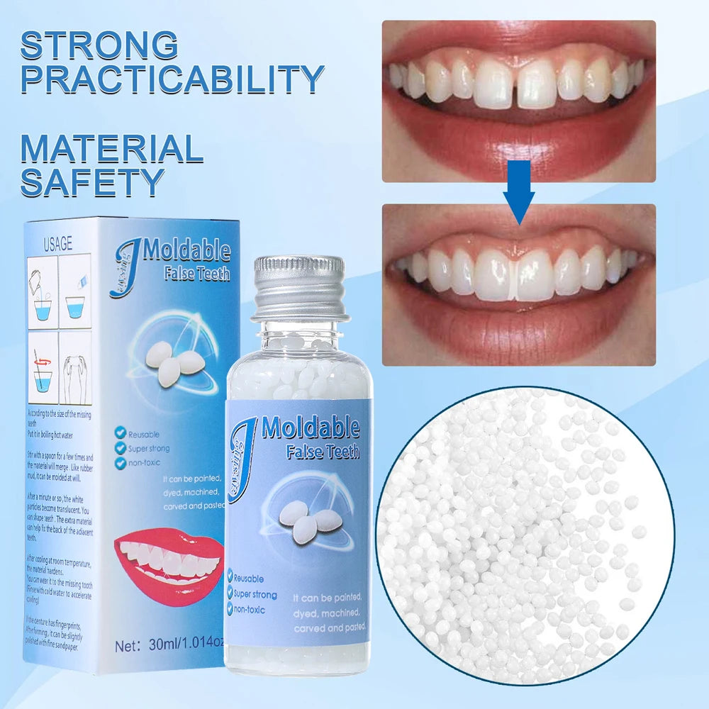 Moldable Temporary Tooth Repair Kit for Gaps and Broken Teeth - 9