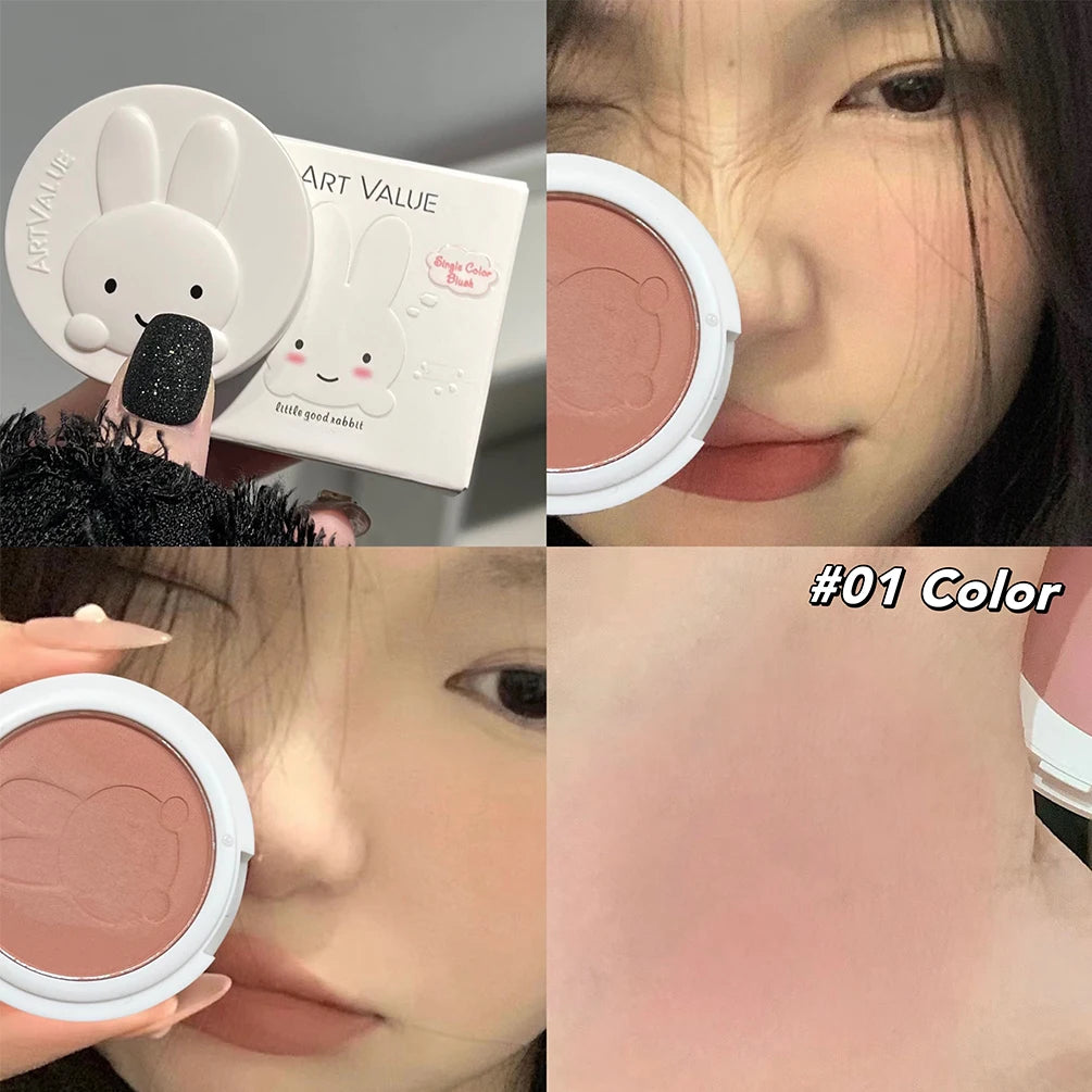 Matte Bunny Blush Palette for Natural Cheek Color - 27