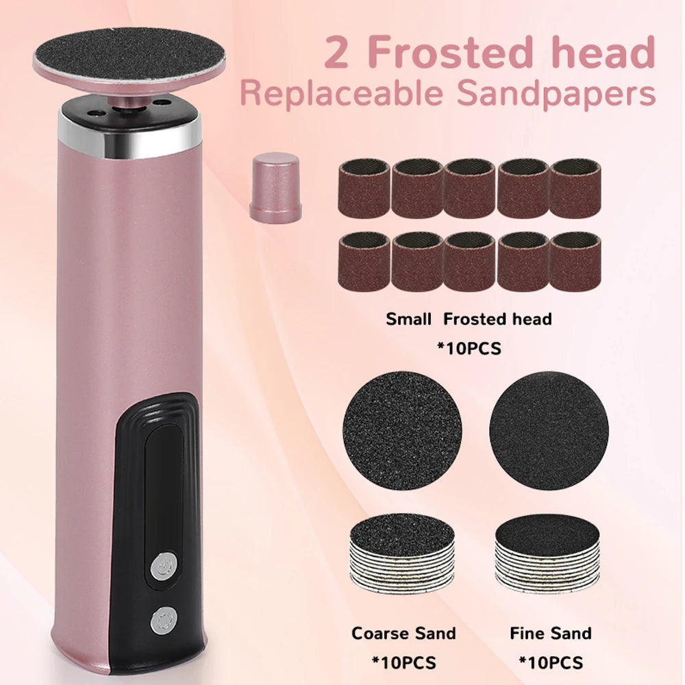 Electric Rechargeable Foot Callus Remover and Pedicure Tool - 1