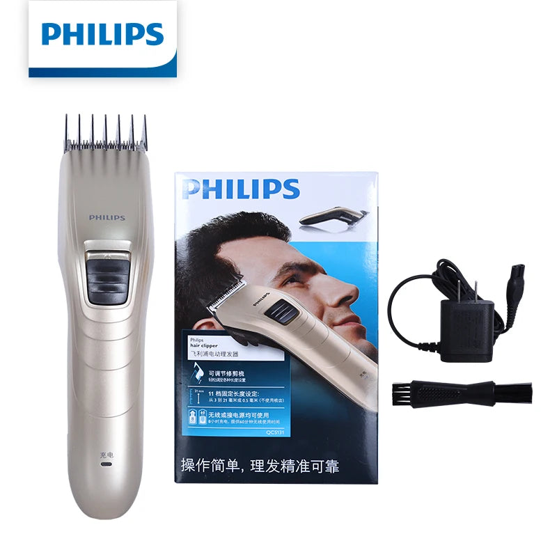 Adjustable Electric Hair Clipper for Precision Home Grooming - 18