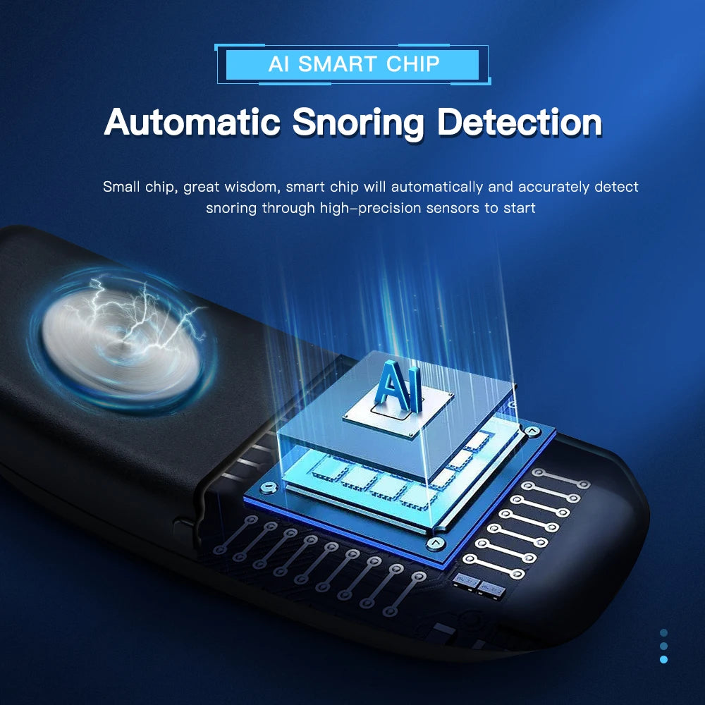 Smart Anti-Snoring Pulse Device for Restful Sleep - 5