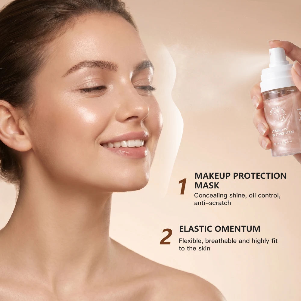 Luminous Dewy Finish Makeup Setting Spray - 12