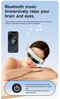 Smart Steam Eye Massager for Fatigue and Dry Eyes