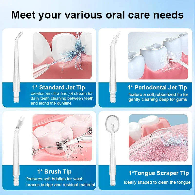 Portable Electric Water Flosser for Deep Teeth Cleaning - 11