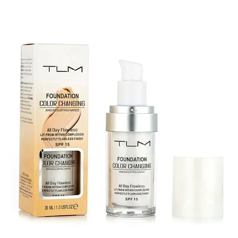 Color-Changing Liquid Foundation for Flawless Skin - 7