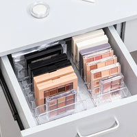 7-Compartment Makeup Palette Organizer for Vanity
