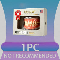 Comfort Fit Silicone Denture Set for Natural Looking Smile