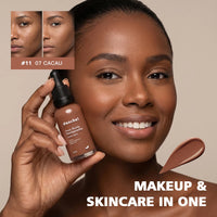 Matte Lightweight Liquid Foundation for Flawless Poreless Skin
