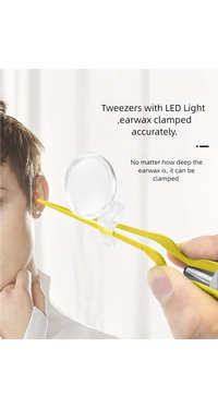 LED Illuminated Ear Wax Removal Tool Kit