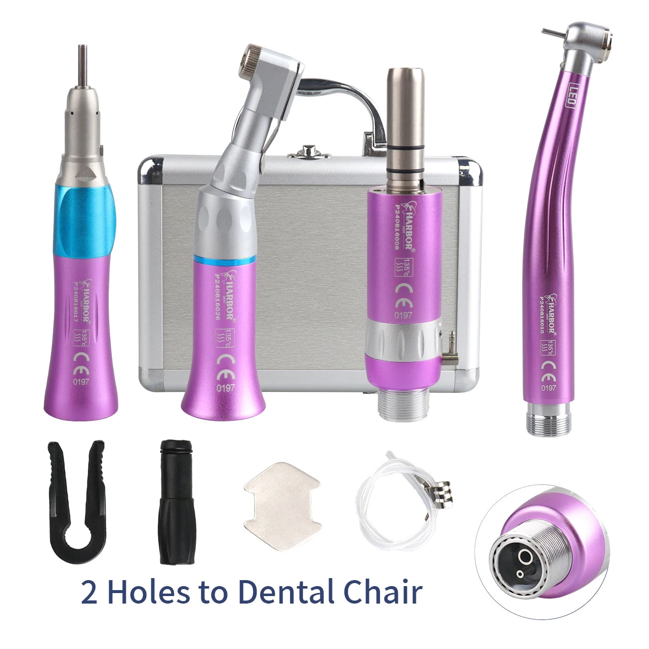4-Piece Professional Dental Handpiece Kit - 29