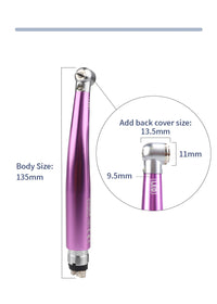 Professional 5-Piece LED Dental Handpiece Kit
