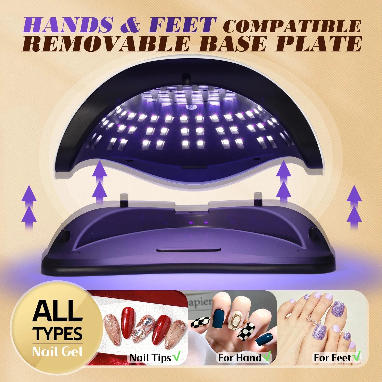 Professional UV/LED Nail Dryer for Gel Polish - 5