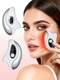 Electric Heated Gua Sha Facial Lifting and Massage Tool