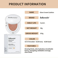 Dewy Glow Cream Cushion Foundation for Natural Coverage