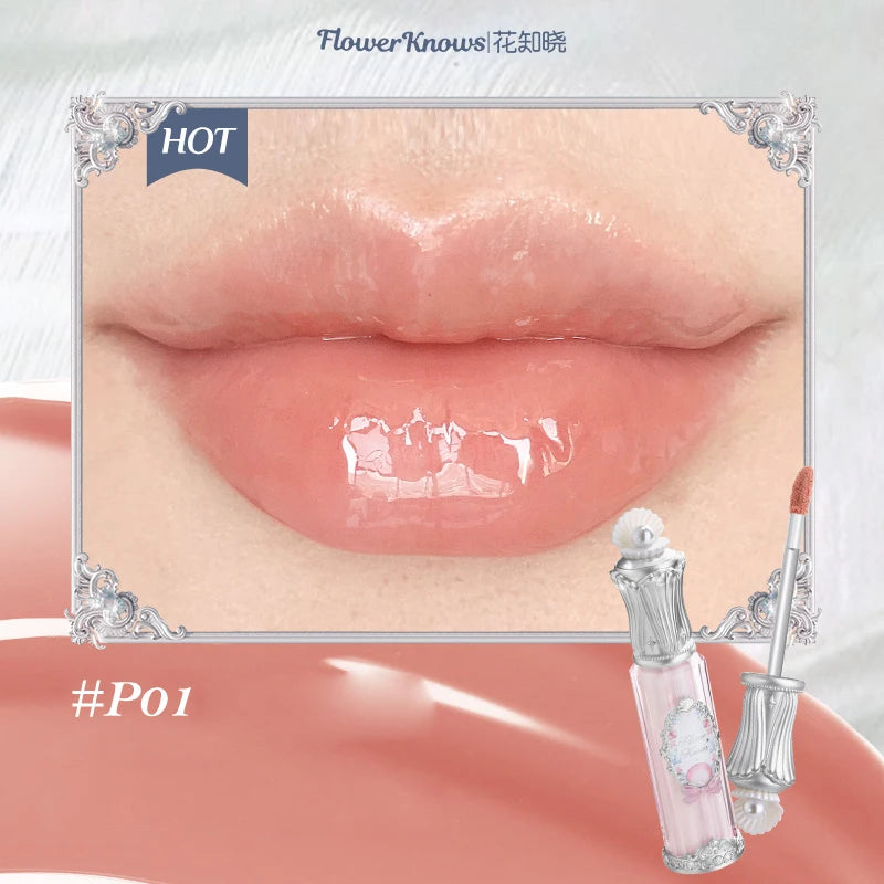 Hydrating Mermaid Shell Lip Gloss for Plump High-Shine Lips - 17