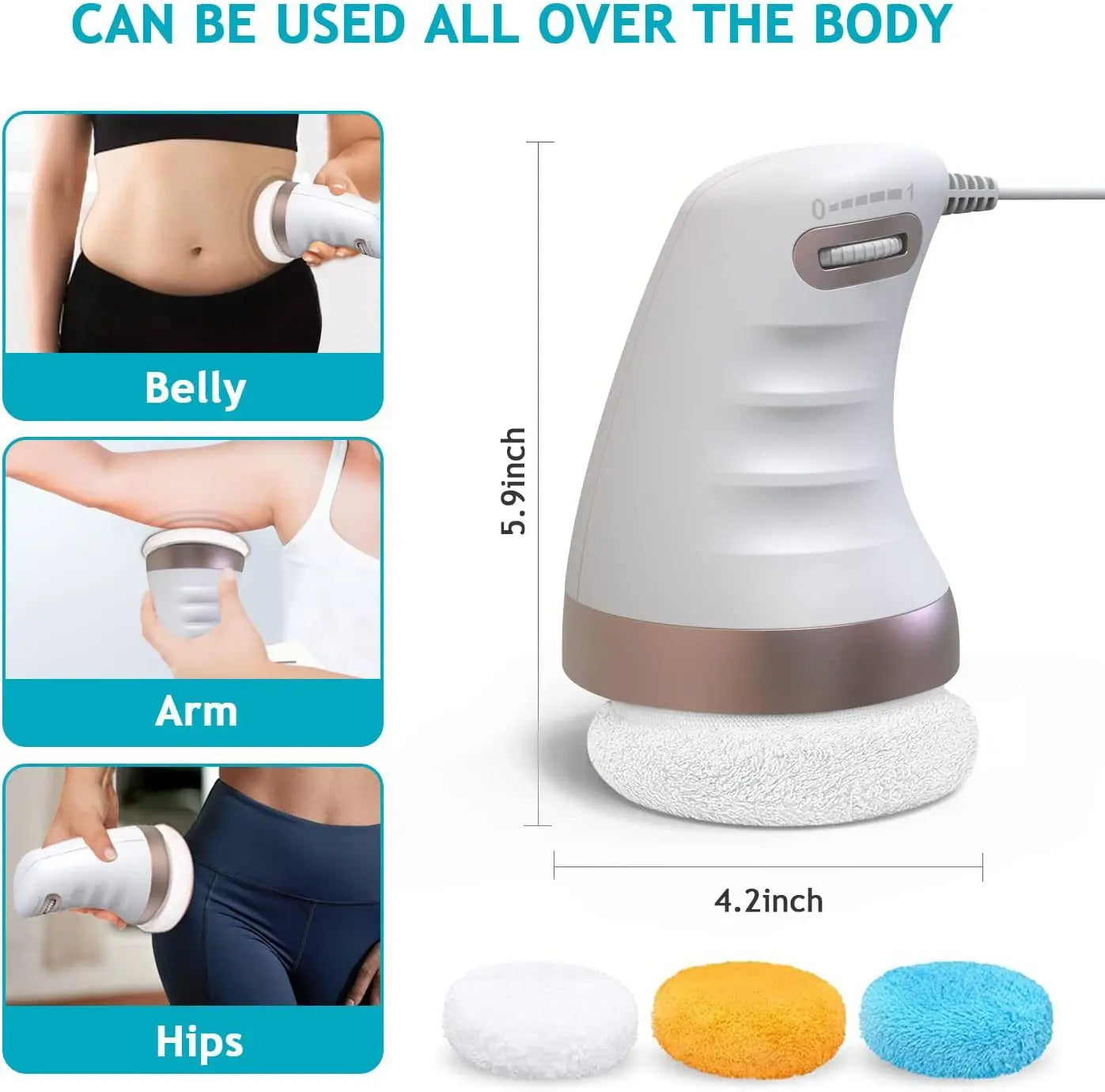 Electric Handheld Body Sculpting and Slimming Massager - 10