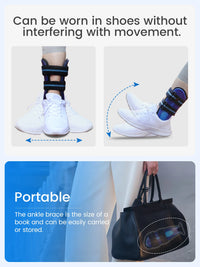 Adjustable Stirrup Ankle Brace for Sprains and Recovery
