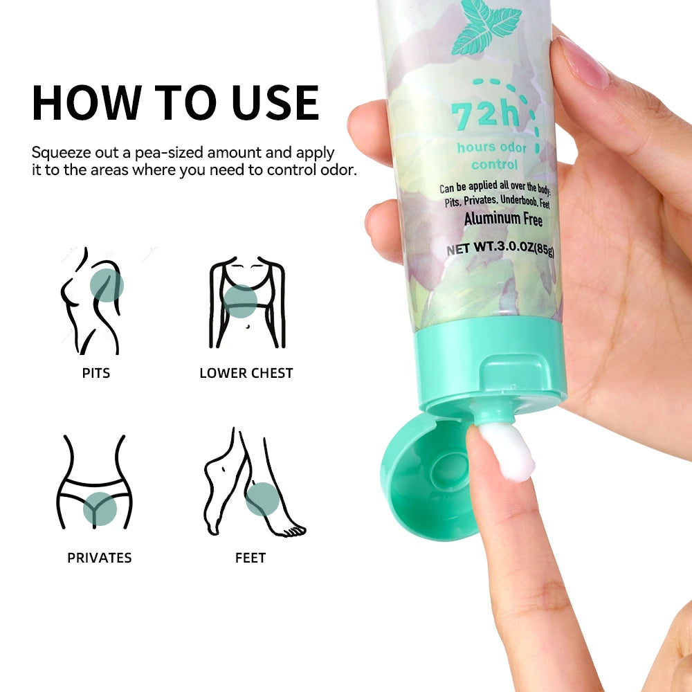 All-Day Invisible Full Body Deodorant Cream - 5