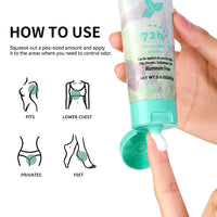 All-Day Invisible Full Body Deodorant Cream