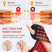 Red Light Therapy Wrist Strap for Joint Pain Relief
