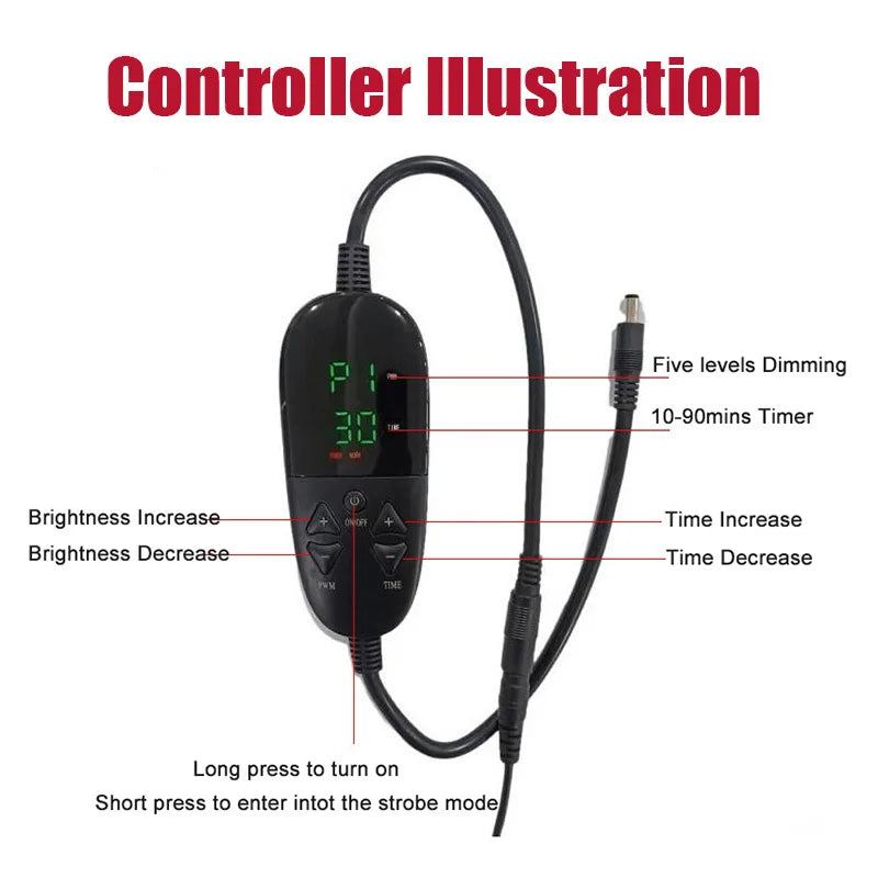 LED Red Light Therapy Cap for Hair Growth - 14