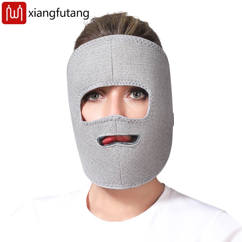 Red Light Heating Facial Massage Mask - 3
