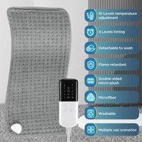 Electric Heating Pad for Pain Relief and Muscle Relaxation