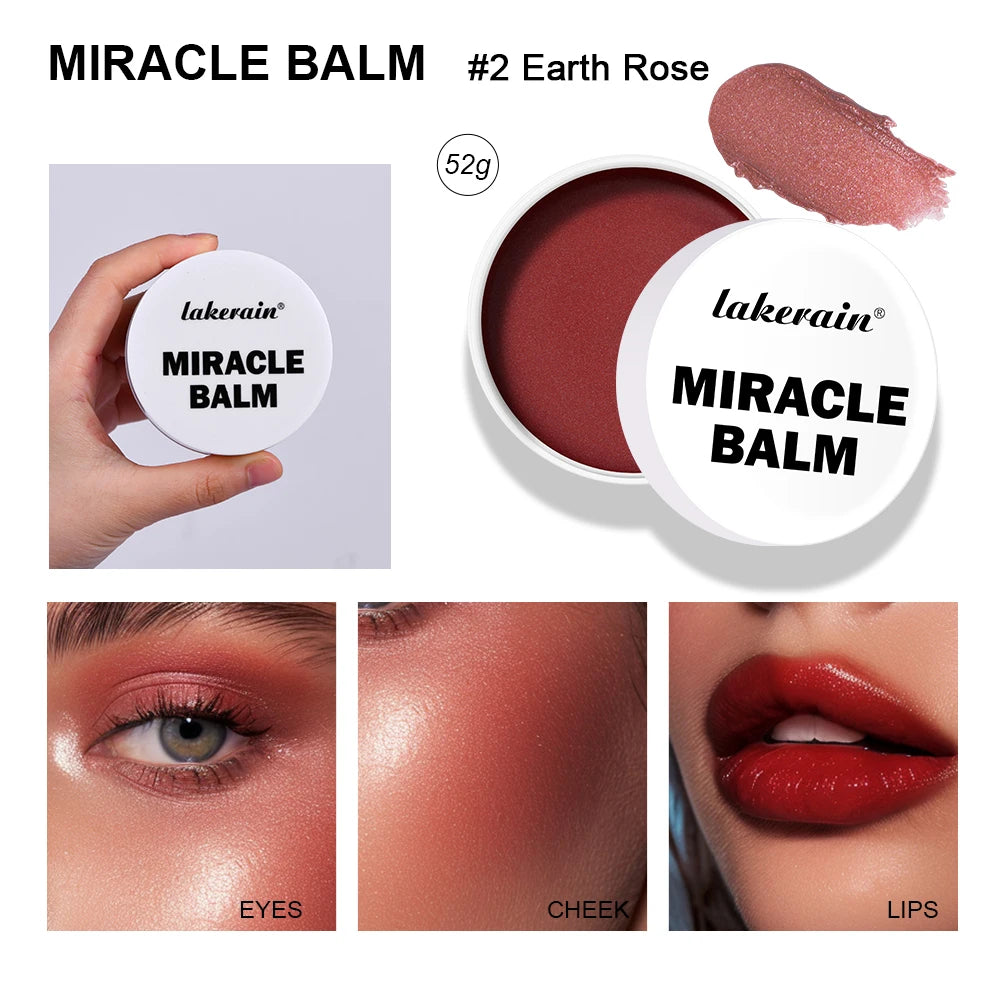 Multi-Purpose Cream Glow Balm for Cheeks, Lips and Eyes - 25