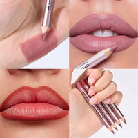 Long-Lasting Waterproof Matte Lip Liner Set