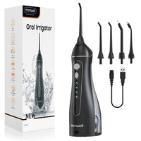 Portable Cordless Water Flosser for Deep Teeth & Gum Cleaning