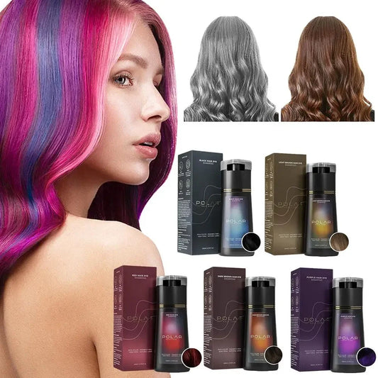 Instant Gray Hair Coverage & Color Shampoo
