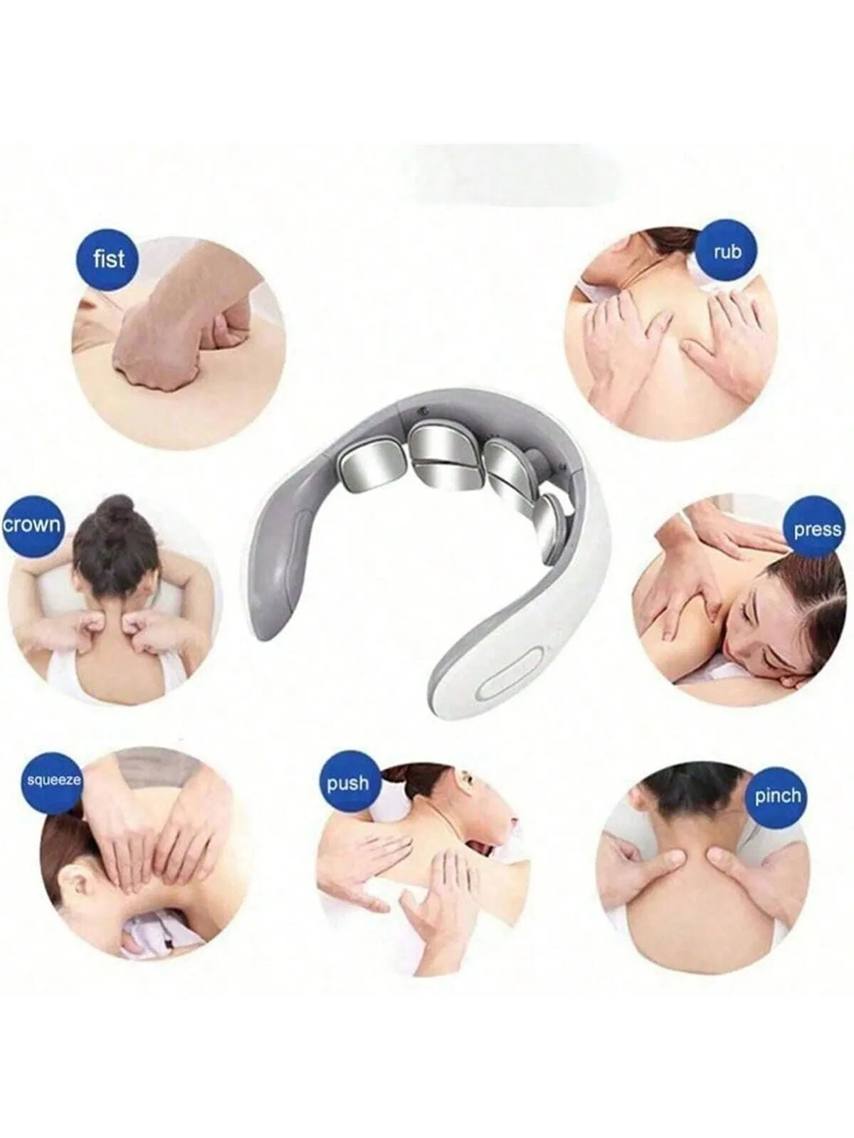 Portable Electric Neck & Muscle Relief Massager - 1