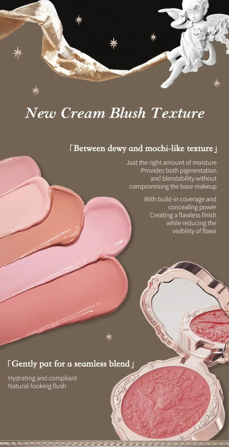 Little Angel Cream Blush for Natural Cheek Color - 10