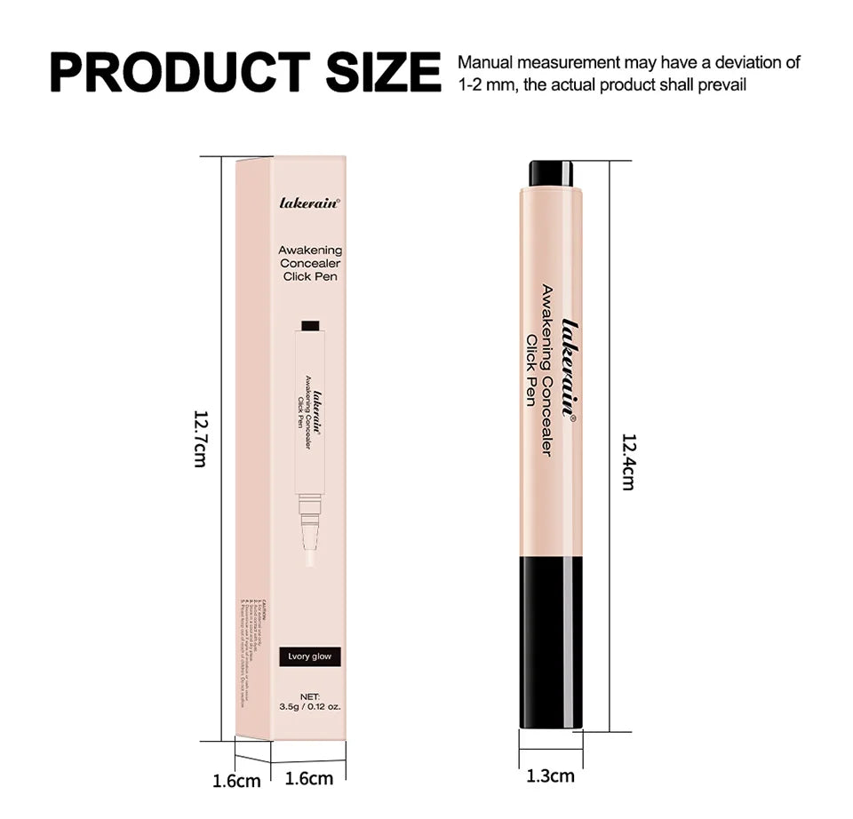 Brightening Concealer Click Pen for Flawless Coverage - 17