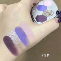 4-Color Glitter & Shimmer Eyeshadow Palette