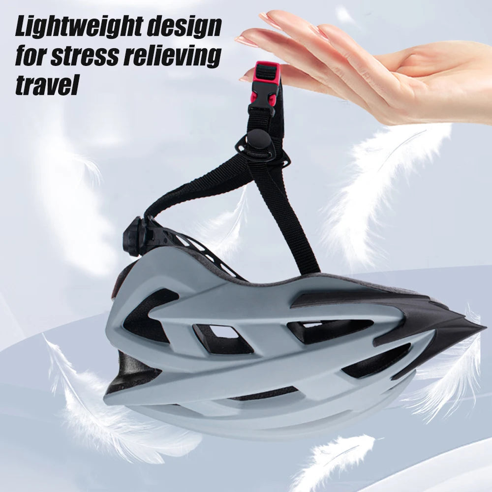 Lightweight Adjustable Cycling Helmet for Road and Mountain Biking - 4